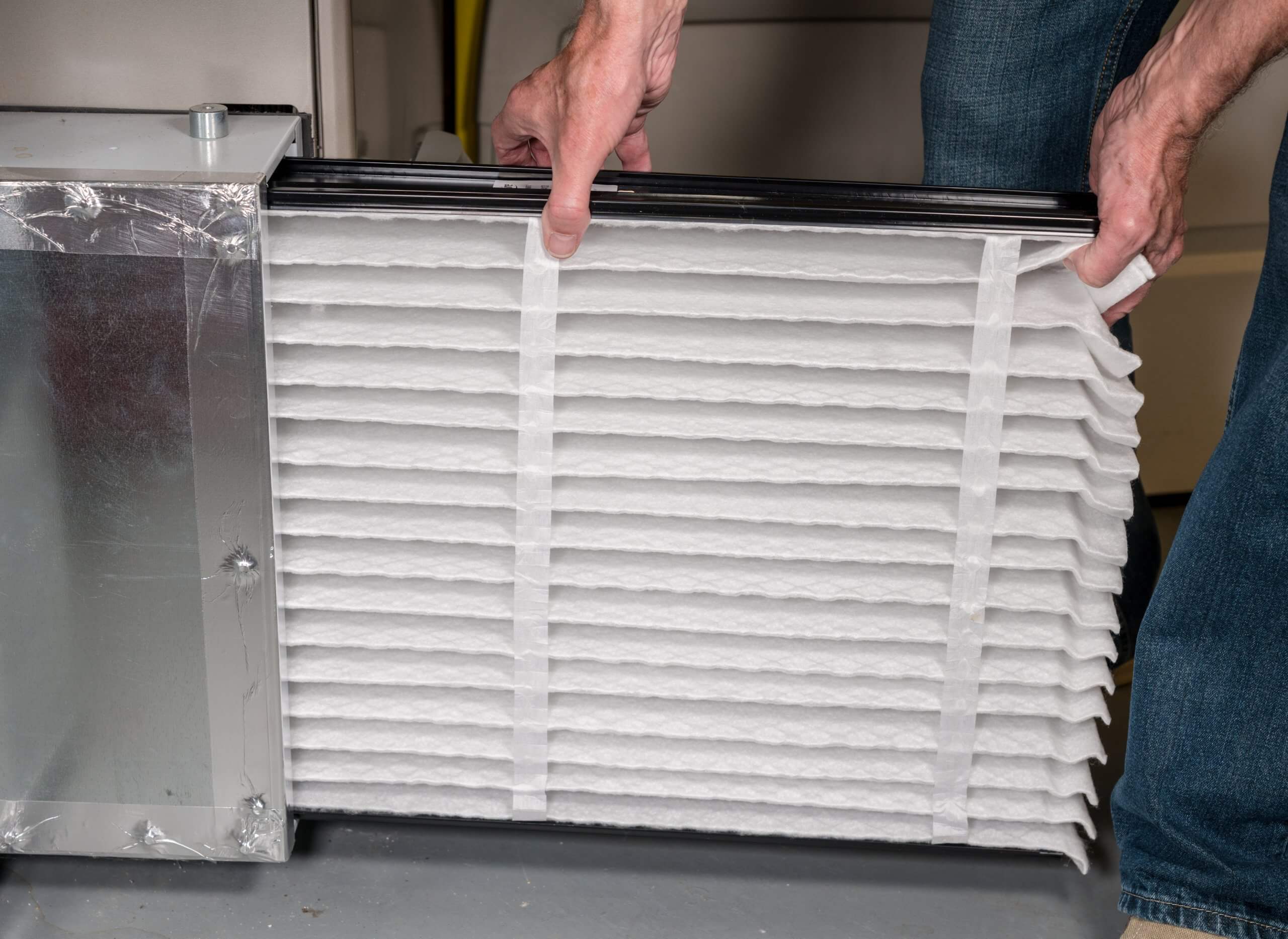 Replacing Your Whole Home Air Filter Aprilaire Air Purifier Off