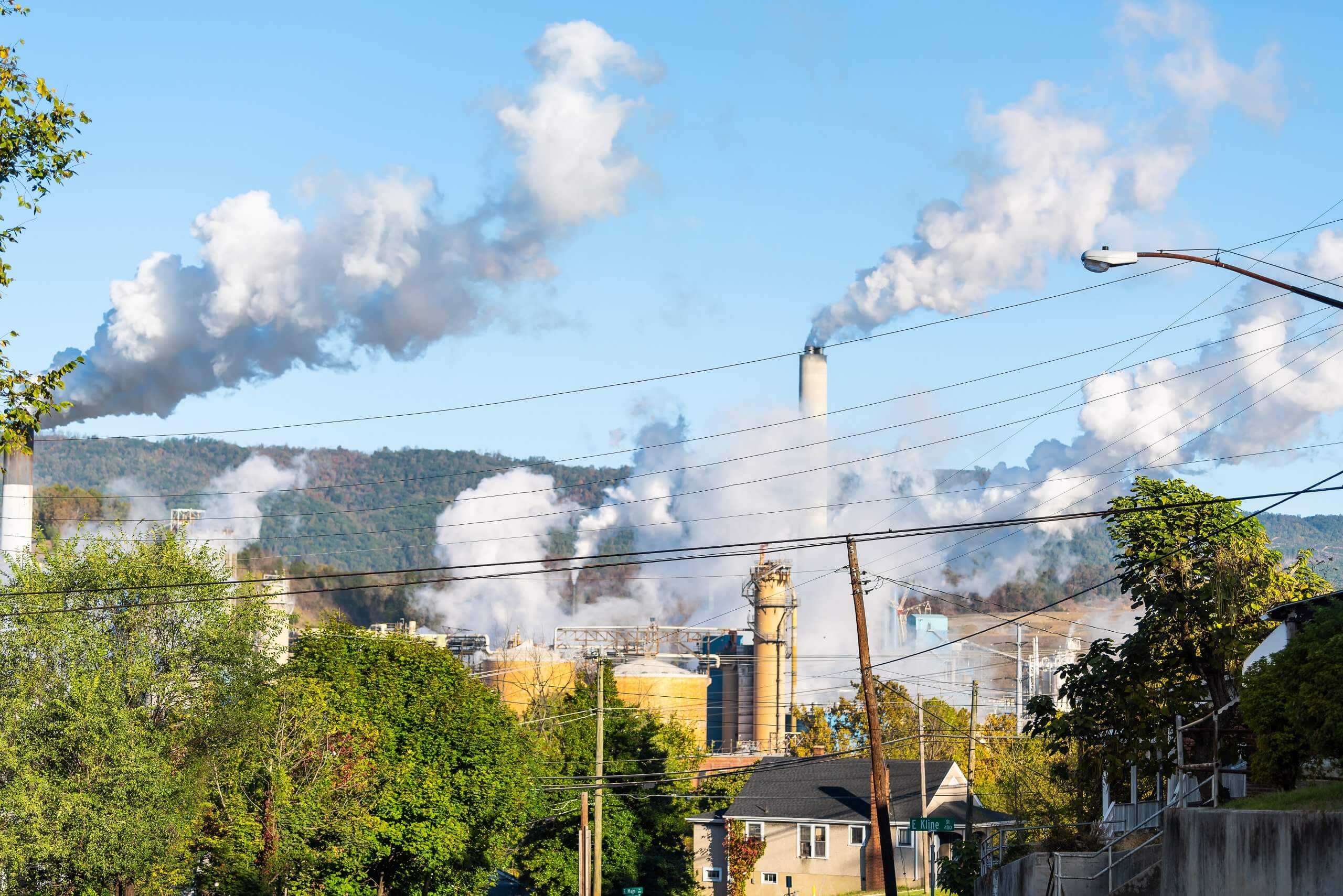 air pollution power plants industrial emissions